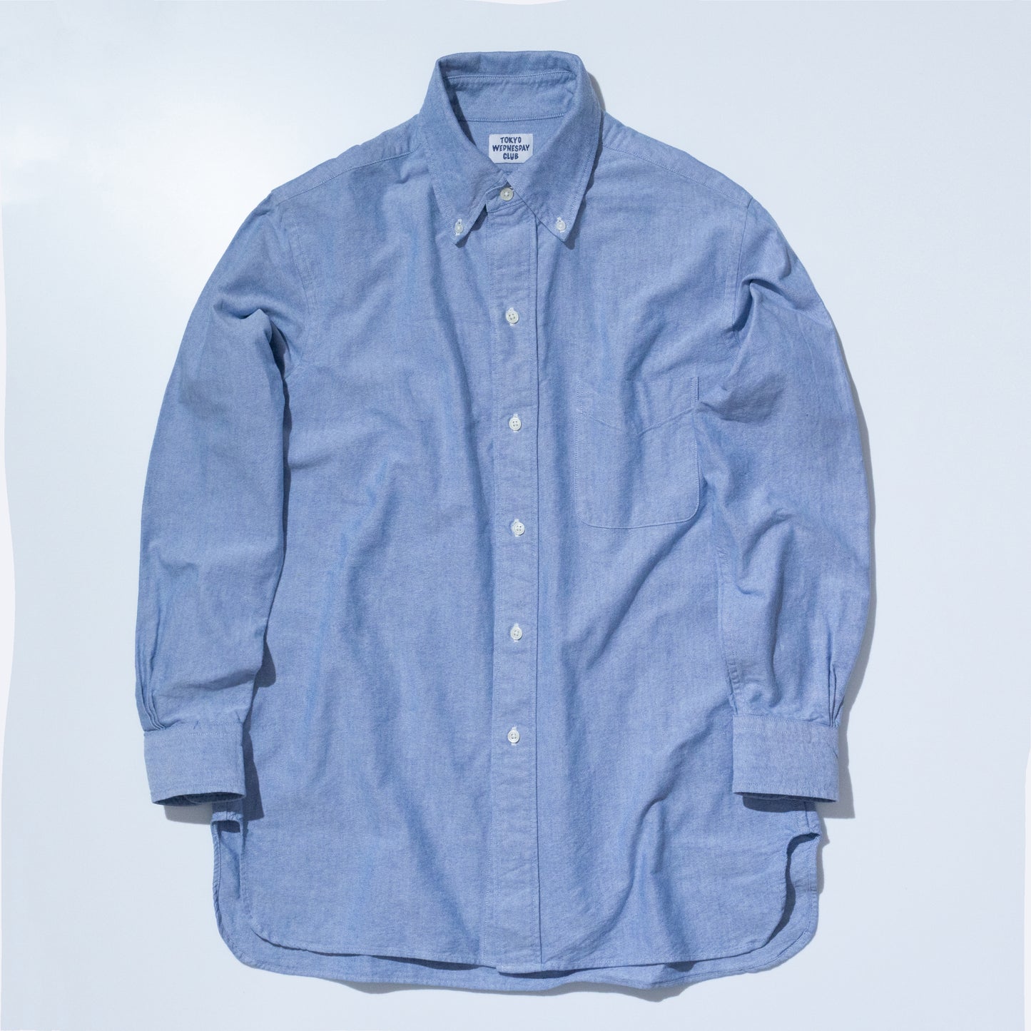 Plain Saxe Blue
